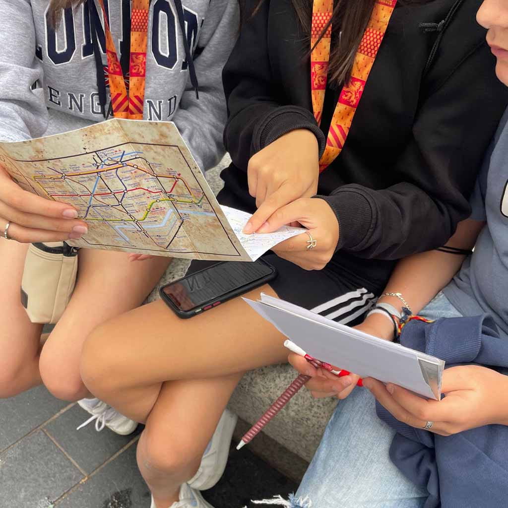 City Escape Tour Harry Potter Londres mapa merodeador